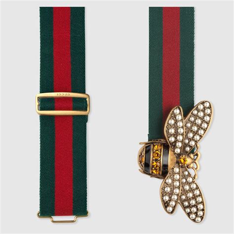 gucci bee leather belt|Gucci belt photos.